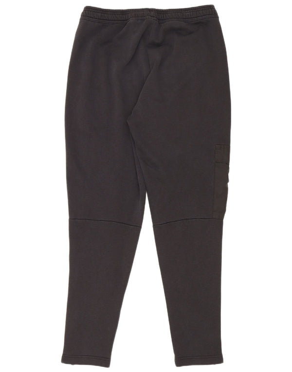 Pantaloni da tuta Adidas Cargo da uomo grandi in cotone nero