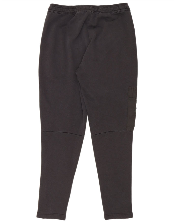 Pantaloni da tuta Adidas Cargo da uomo grandi in cotone nero