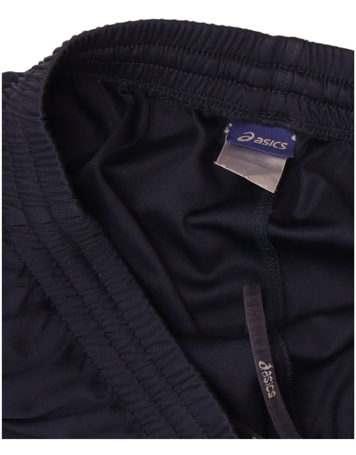 Asics Pantaloncini sportivi da uomo HELLAS VERONA grafici medi in poliestere blu navy