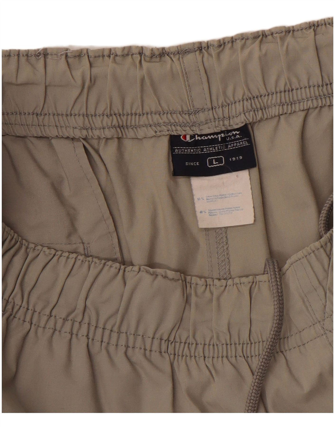 Pantaloni da tuta Capri da uomo Champion grandi in cotone beige