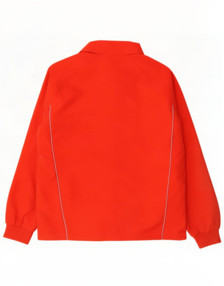 Giacca da tuta da uomo Adidas UK 40/42 poliestere rosso medio