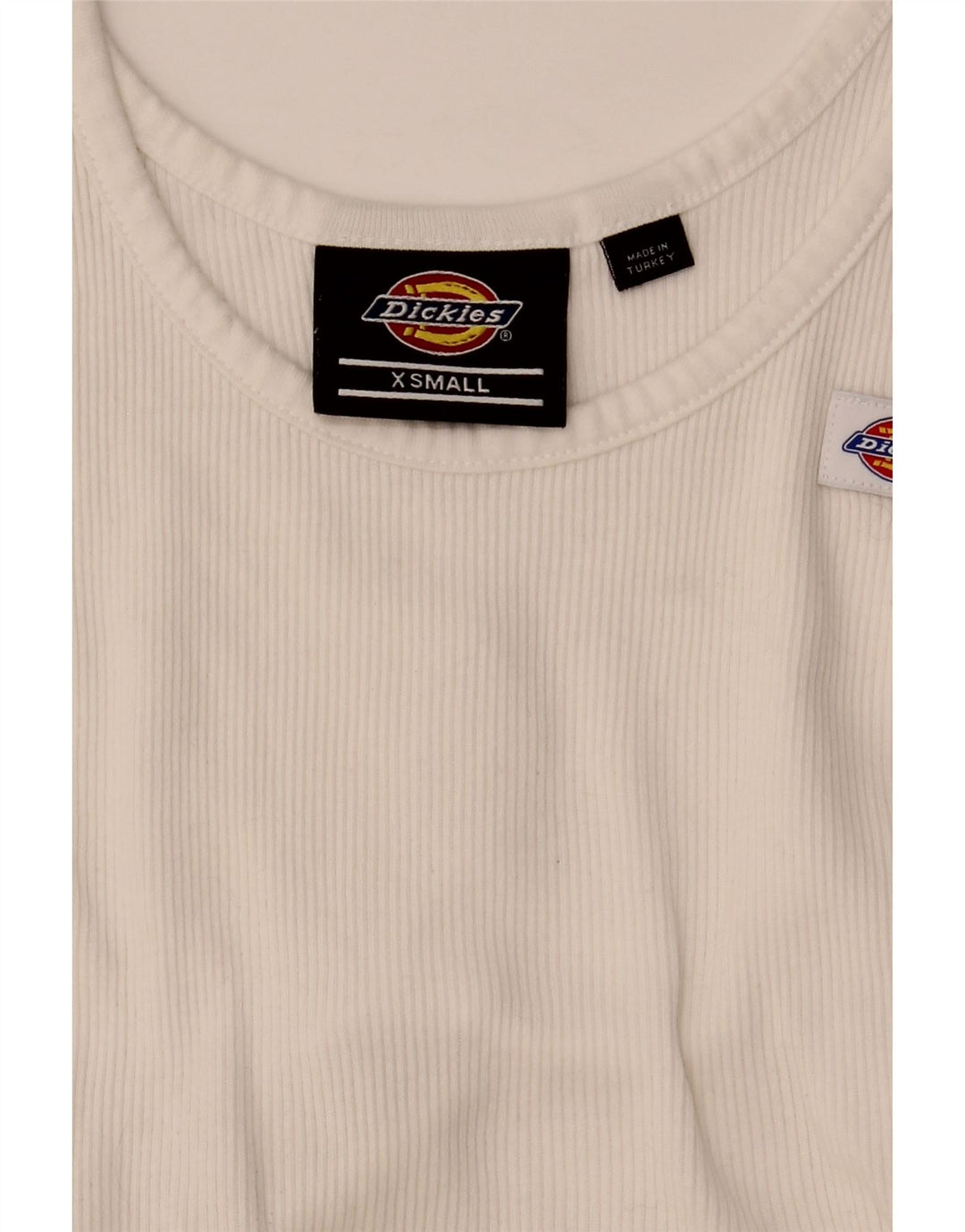 Top corto da donna Dickies UK 4 XS bianco