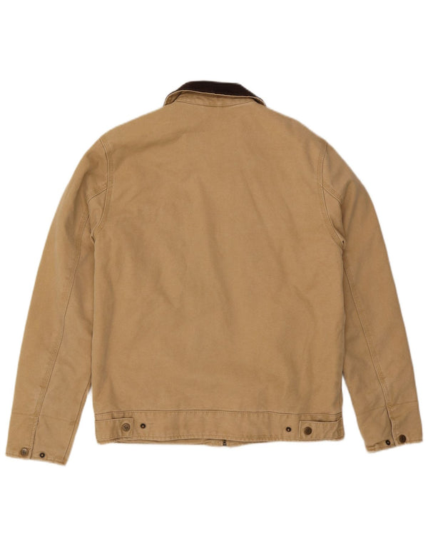 Giubbotto bomber da uomo dal taglio ampio The Stronghold UK 34 XS Poliestere beige
