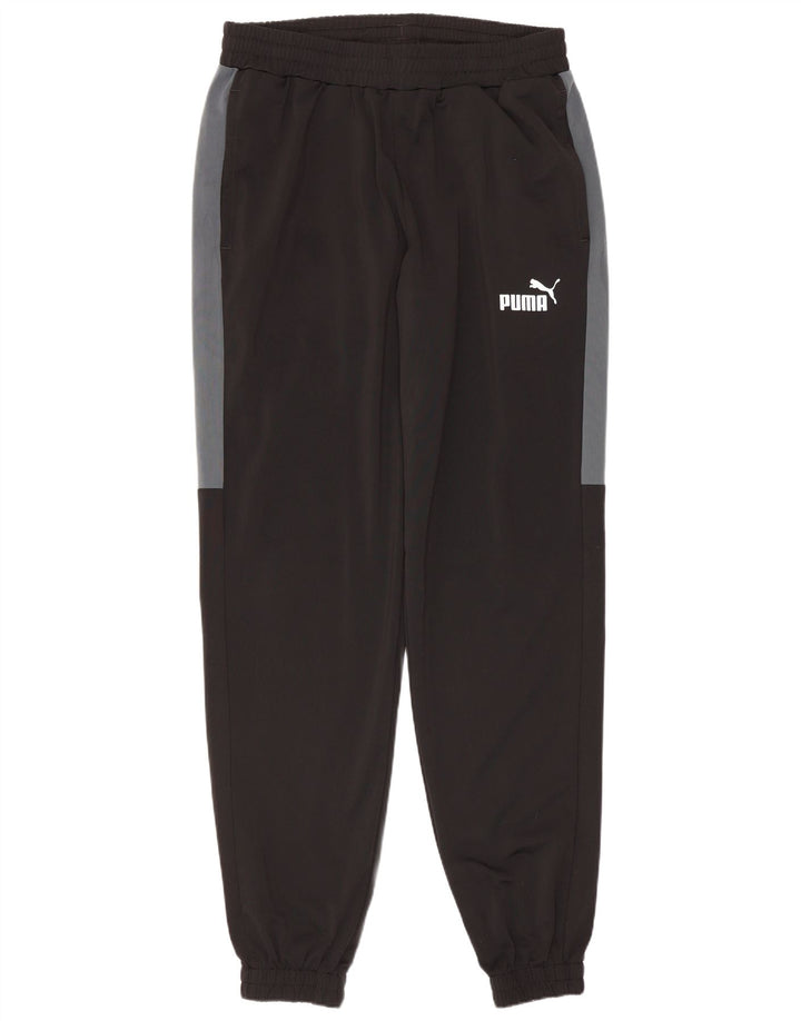 Pantaloni da tuta da uomo PUMA Joggers Medium Black Poliestere color block