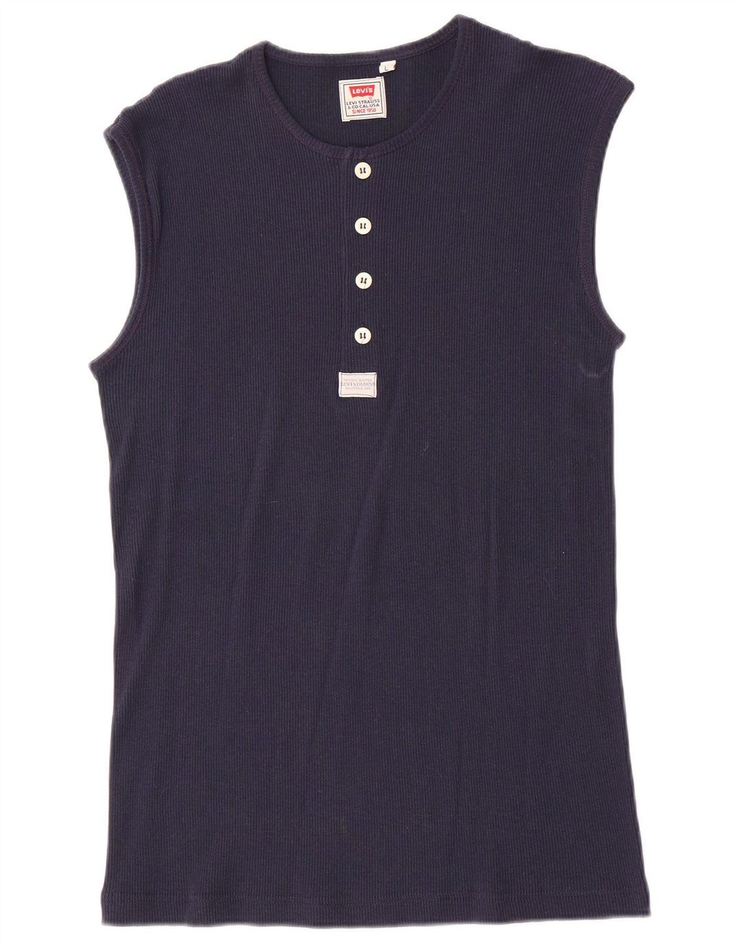 Canotta da donna Levi's UK 14 grande blu navy