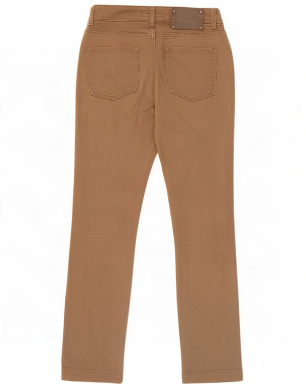 Jeans dritti da donna Zara EU 34 2XS W24 L27 Cotone beige