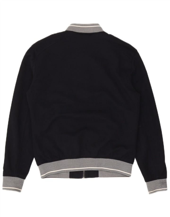 Giubbotto bomber da uomo Zara UK 36 piccolo poliestere blu navy