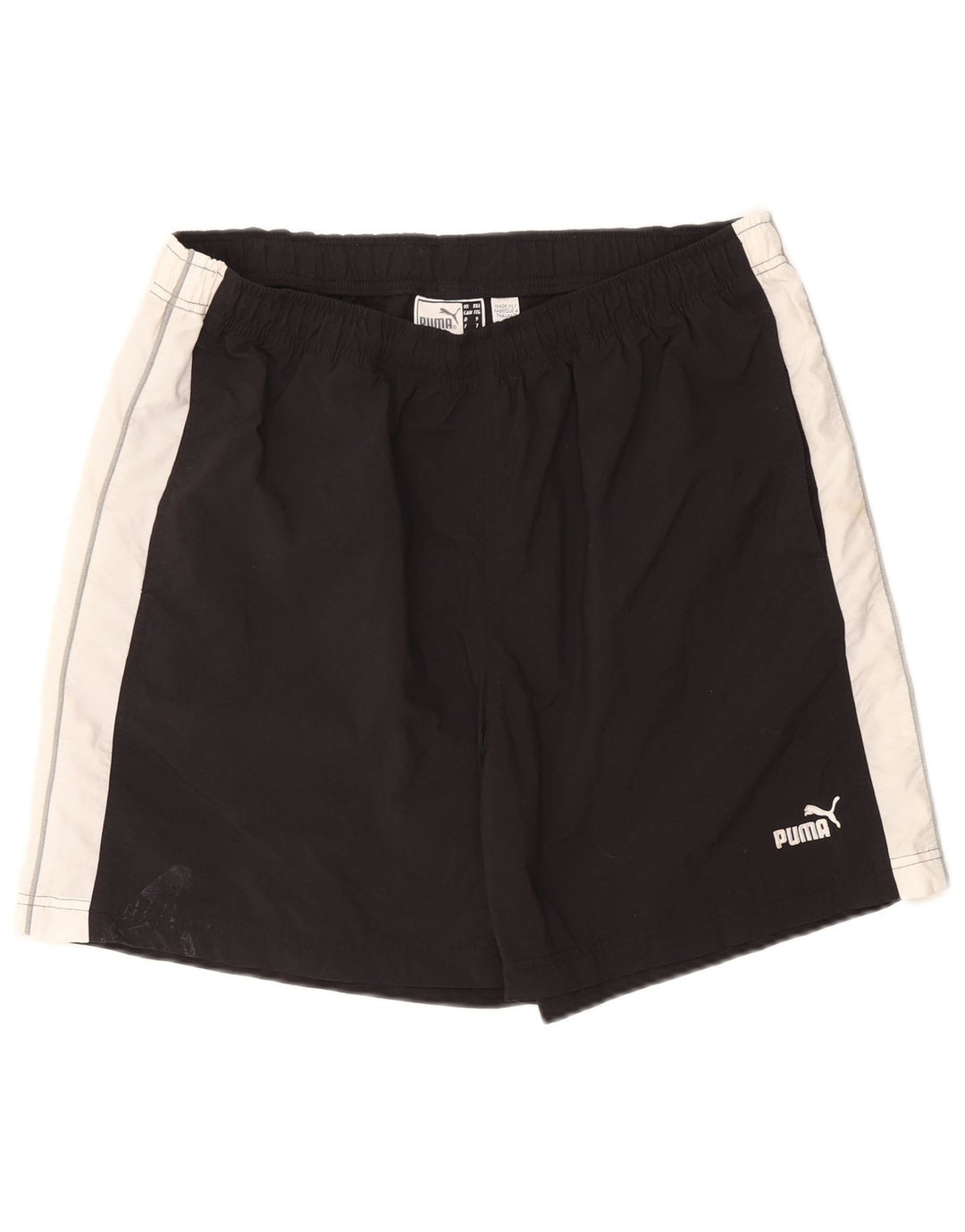 Pantaloncini sportivi PUMA da uomo 2XL nylon color block nero