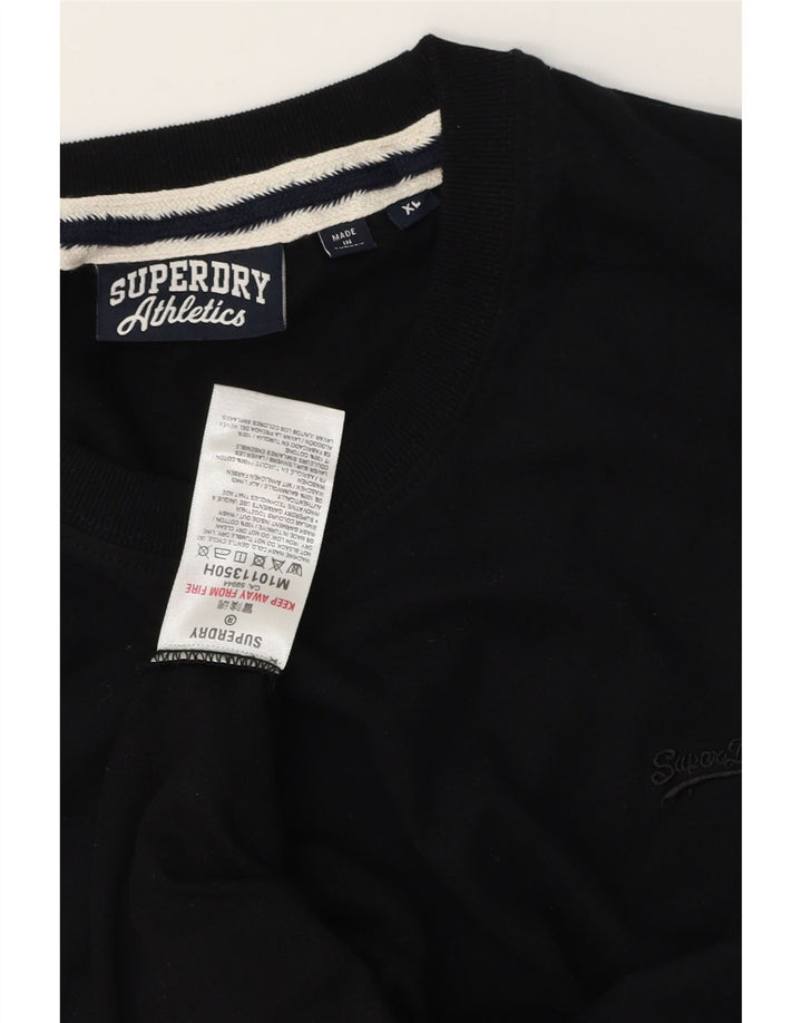T-shirt da uomo SUPERDRY Top XL in cotone nero
