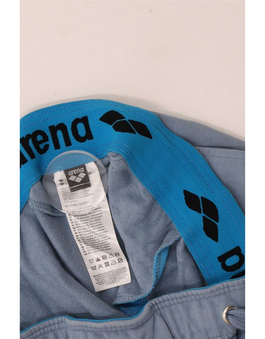 Pantaloni da tuta da uomo Arena Joggers grandi in cotone blu