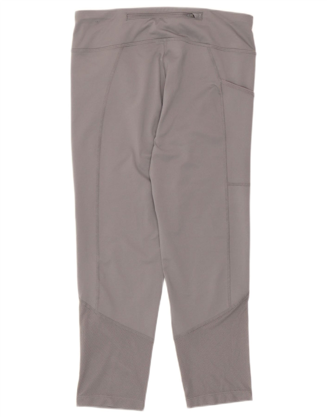 Leggings Nike Dri Fit Capri da donna UK 10 piccolo poliestere grigio