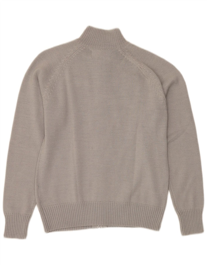 Maglione cardigan da donna KAPPA UK 14 Acrilico color block grigio medio