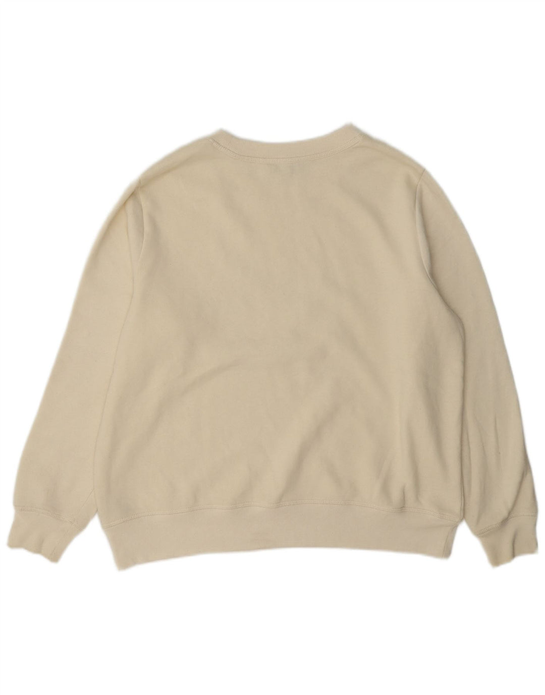 Felpa grafica da donna Marks & Spencer UK 16 grande bianco sporco