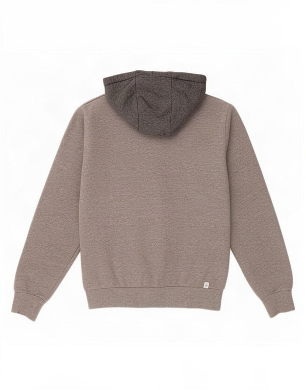 Felpa con cappuccio da uomo Ellesse in cotone grigio medio