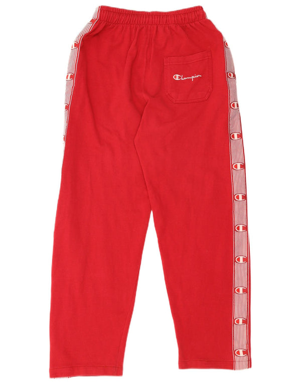 Pantaloni da tuta con grafica da donna Champion UK 12 Medium Red Colourblock