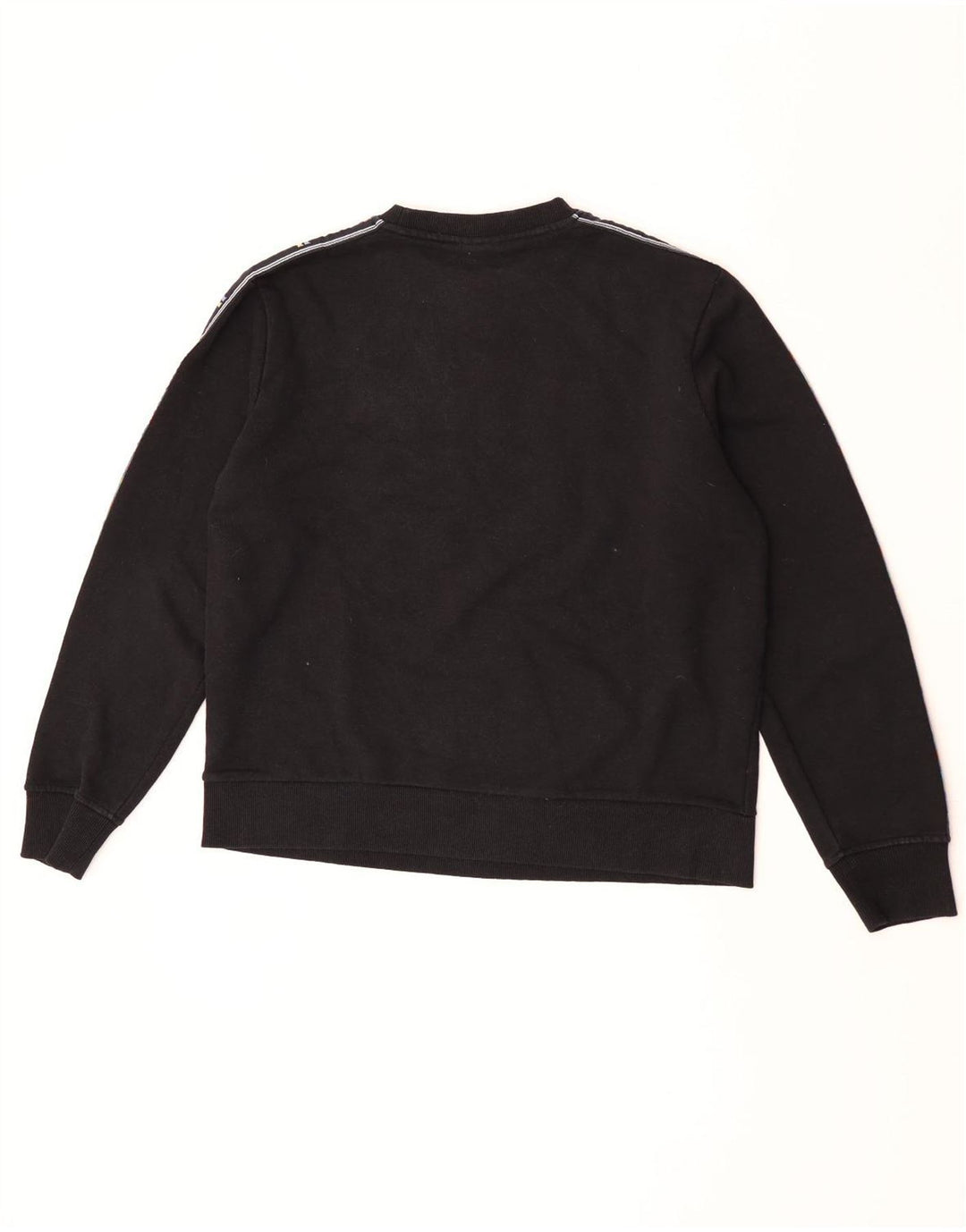 Felpa oversize con grafica da donna Ellesse, maglione UK 10, piccola, nera