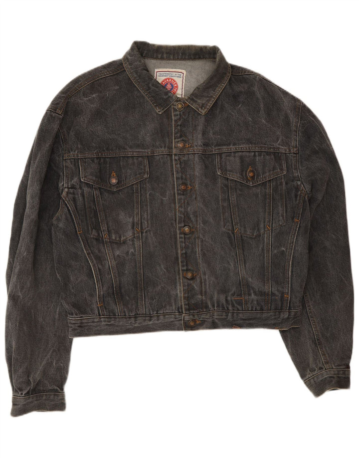 Giacca in denim da donna Tavarner UK 14 Cotone grigio medio