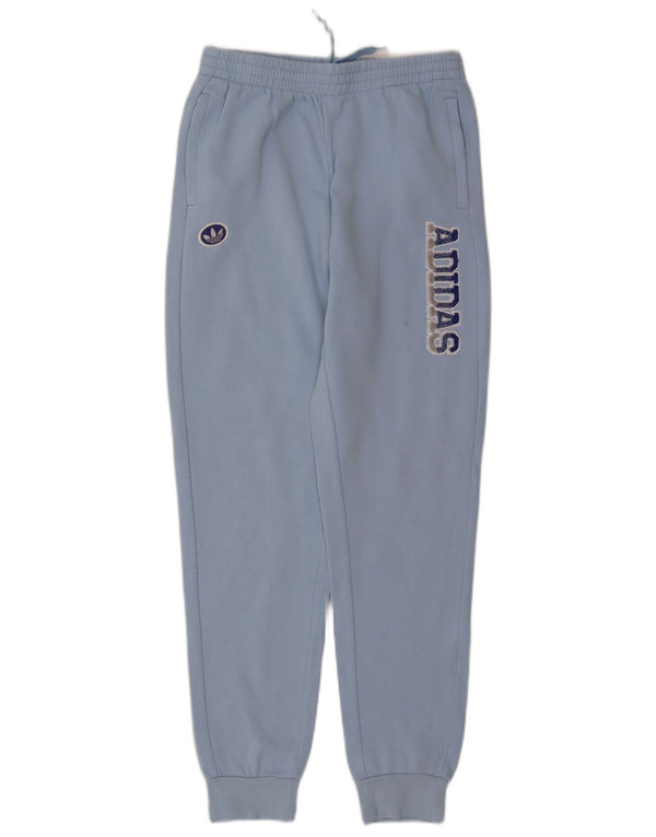 Pantaloni da tuta grafica da ragazza Adidas Joggers 15-16 anni in cotone blu
