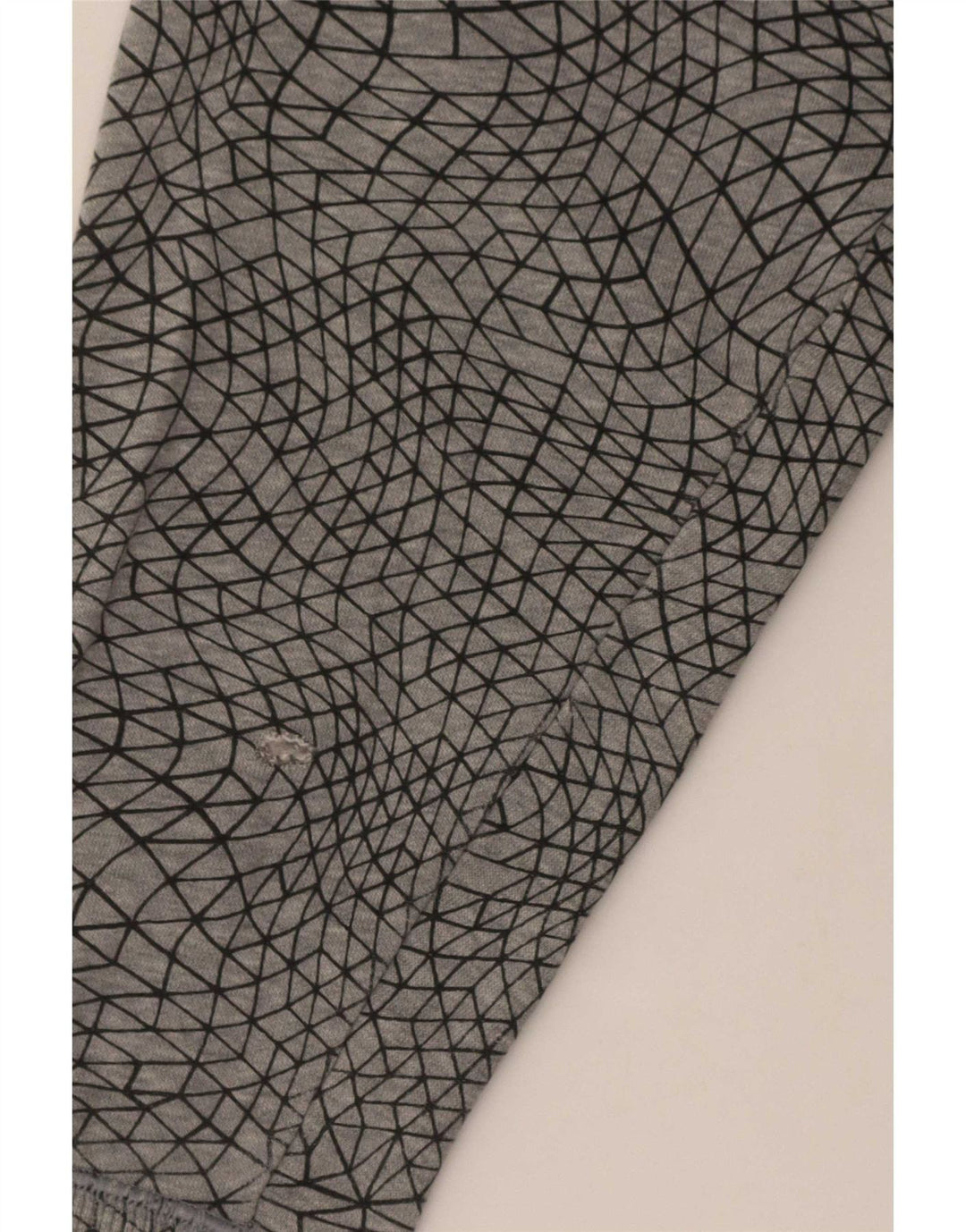 Maglione con cappuccio e zip da uomo Under Armour grande grigio geometrico