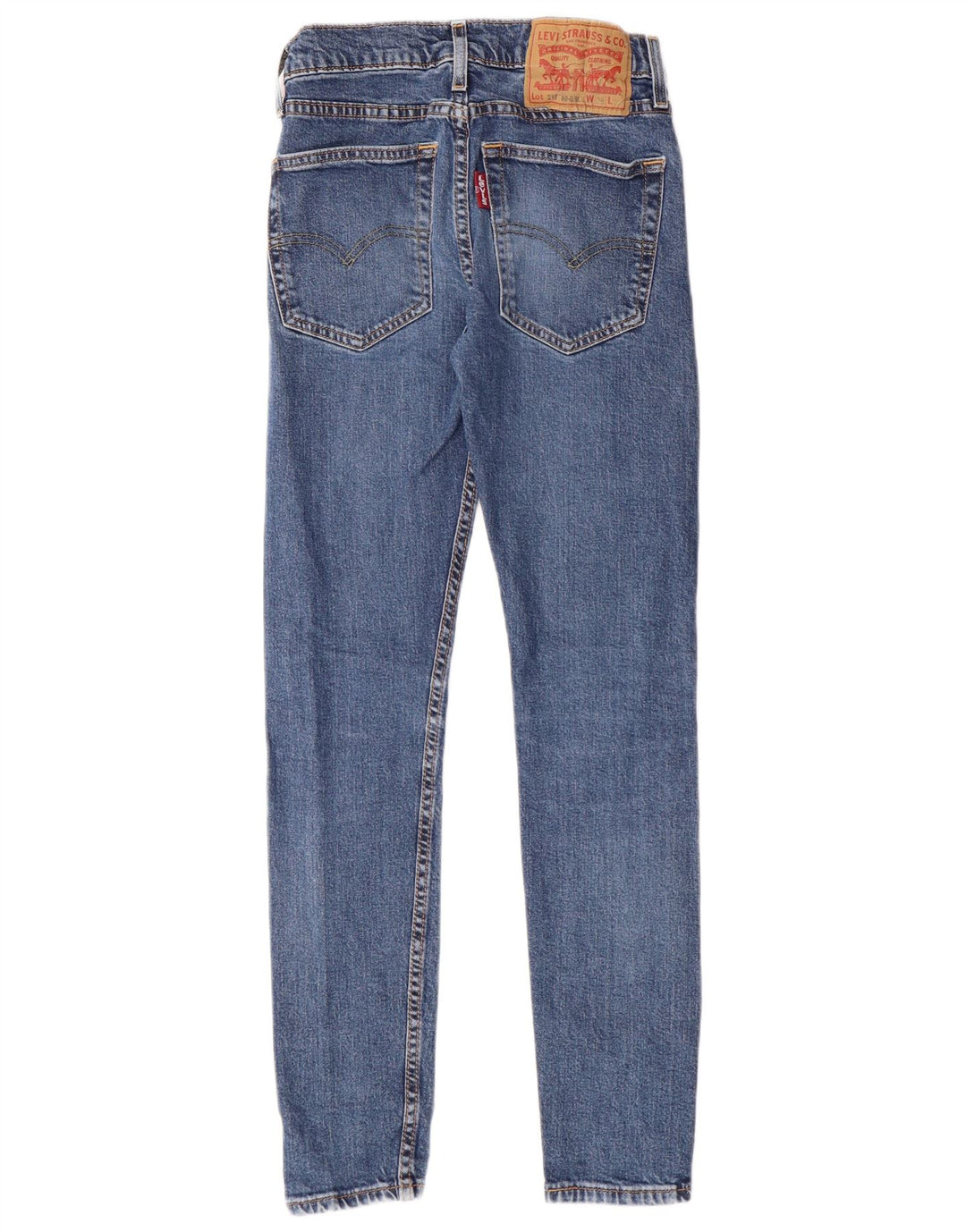 Jeans skinny Levi's 519 da donna W28 L29 cotone blu