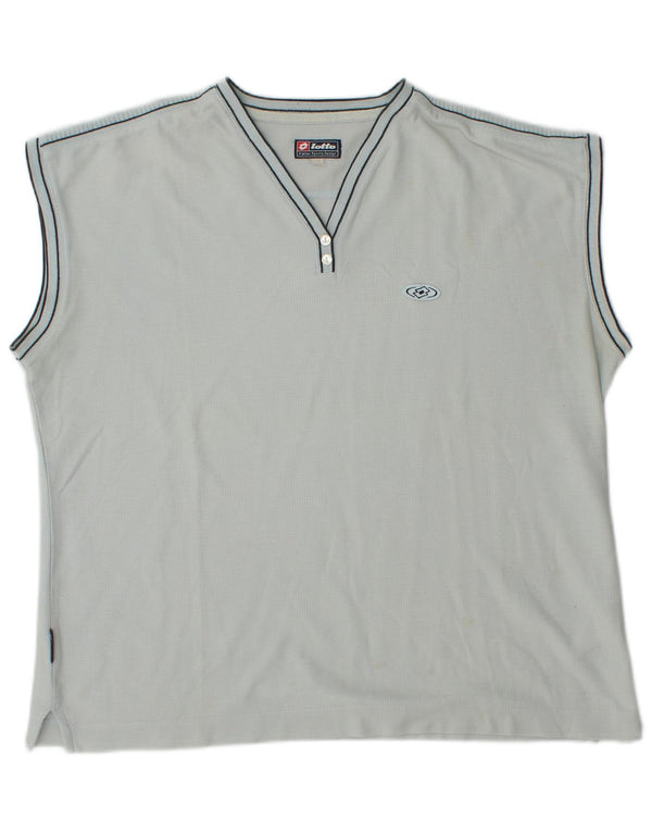 T-shirt da donna Lotto Top UK 16 grande in cotone blu