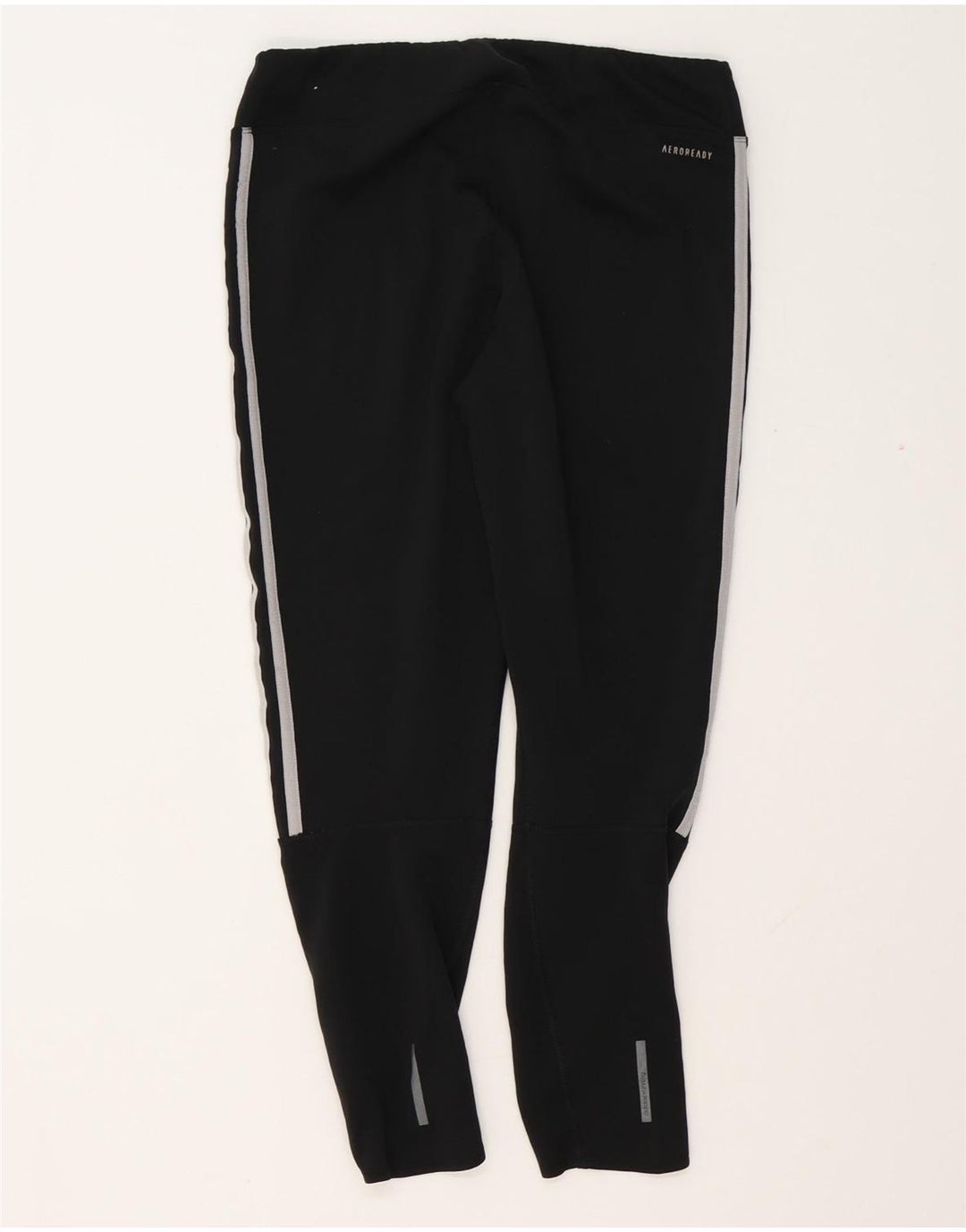 Leggings corti ADIDAS da donna Aeroready UK 12 medio nero poliestere