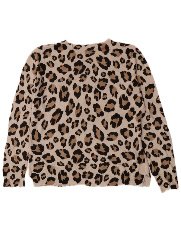 Maglione maglione con scollo a barca da donna Marks & Spencer UK 16 grande Beige