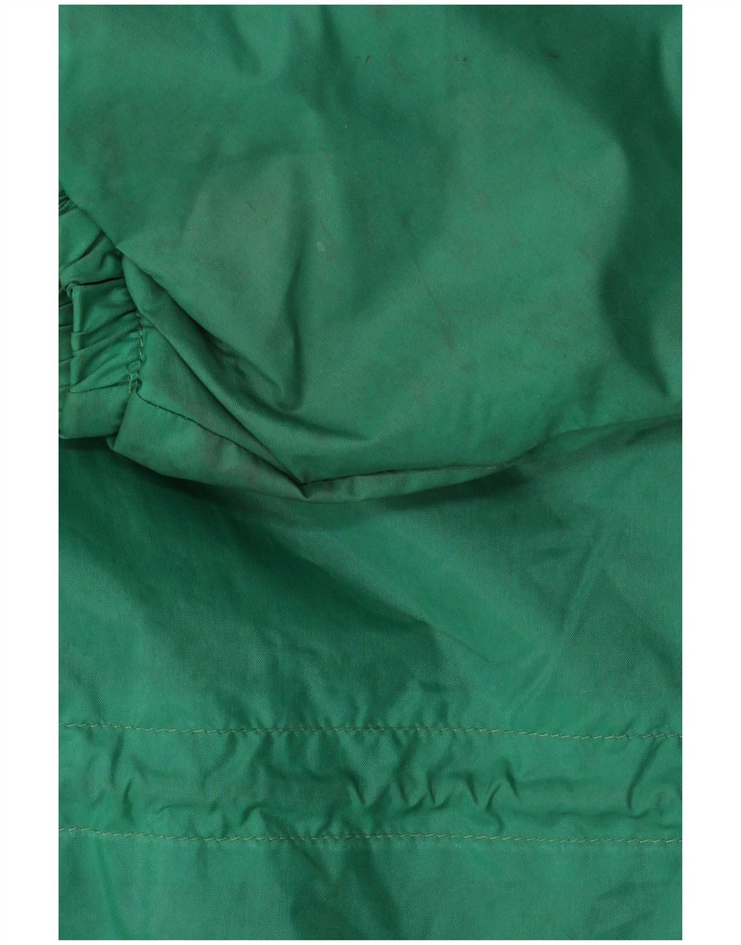 Giacca antipioggia da uomo con cappuccio K-Way UK 42 XL Verde Poliammide