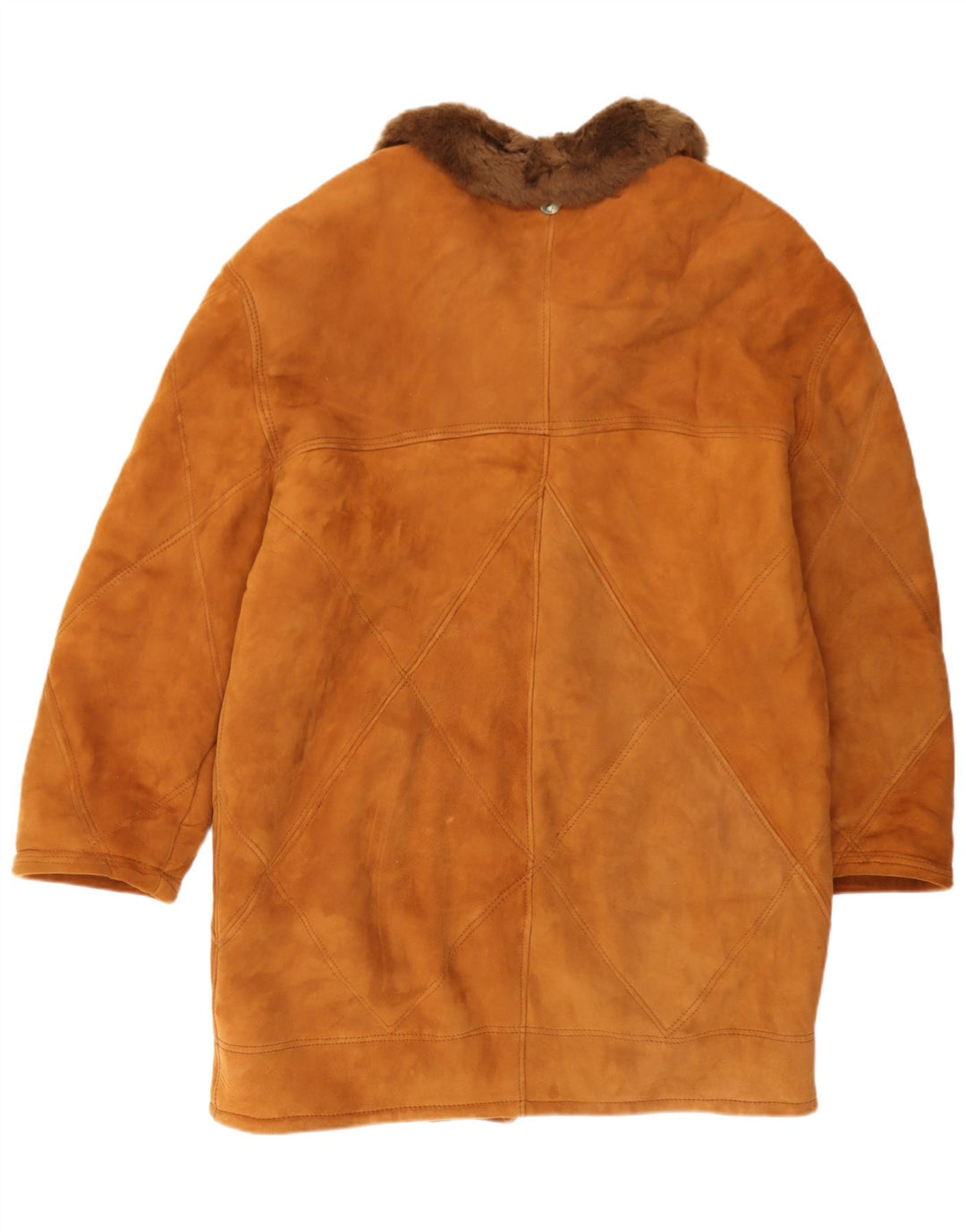 Giacca in shearling da uomo Marpel UK 36 Piccolo shearling marrone