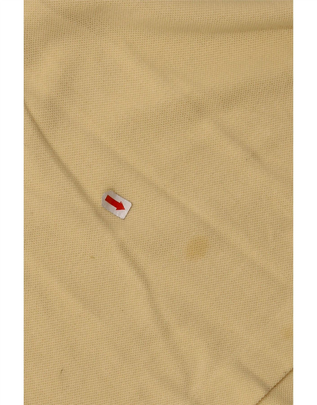 Polo da uomo LACOSTE taglia 6 XL in cotone giallo