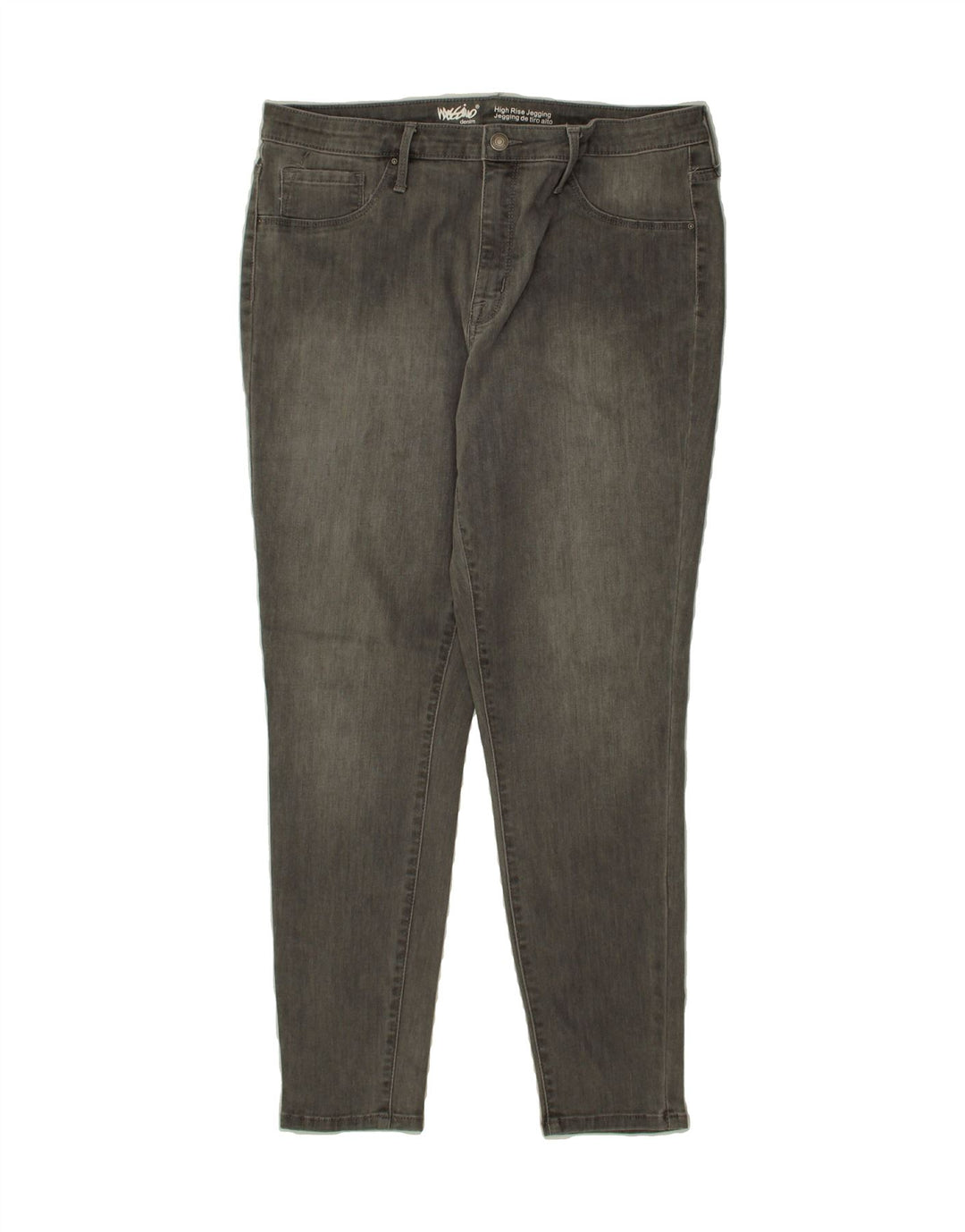 MOSSIMO Womens High Rise Jegging Jeans US 14 Large W32 L27 Grey Vintage Mossimo and Second-Hand Mossimo from Messina Hembry 
