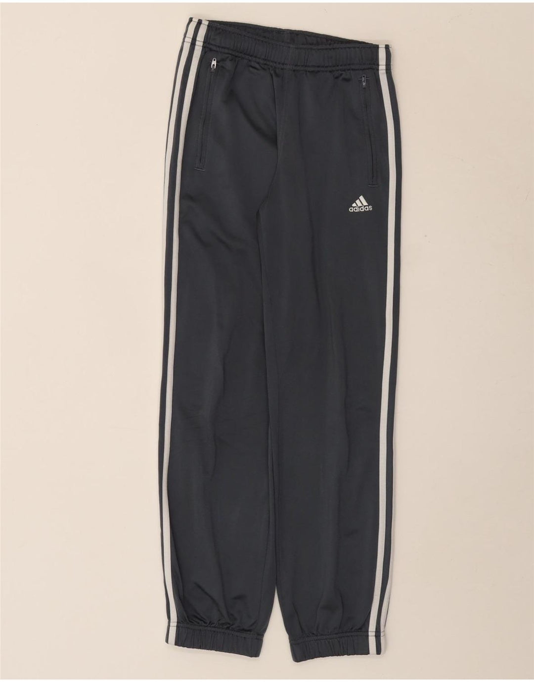 Pantaloni da tuta da ragazzo Adidas Joggers 11-12 anni Poliestere grigio