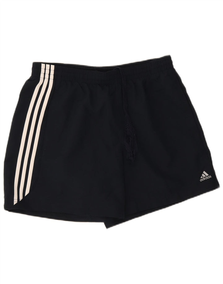 Pantaloncini sportivi Adidas Clima 365 da uomo di grandi dimensioni in poliestere blu navy