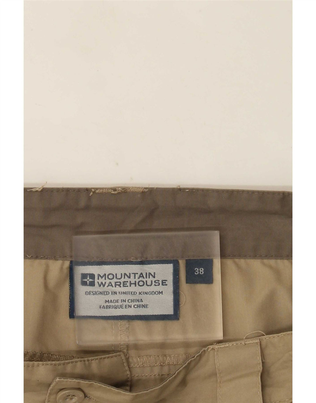 Pantaloncini cargo da uomo Mountain Warehouse W38 XL Beige