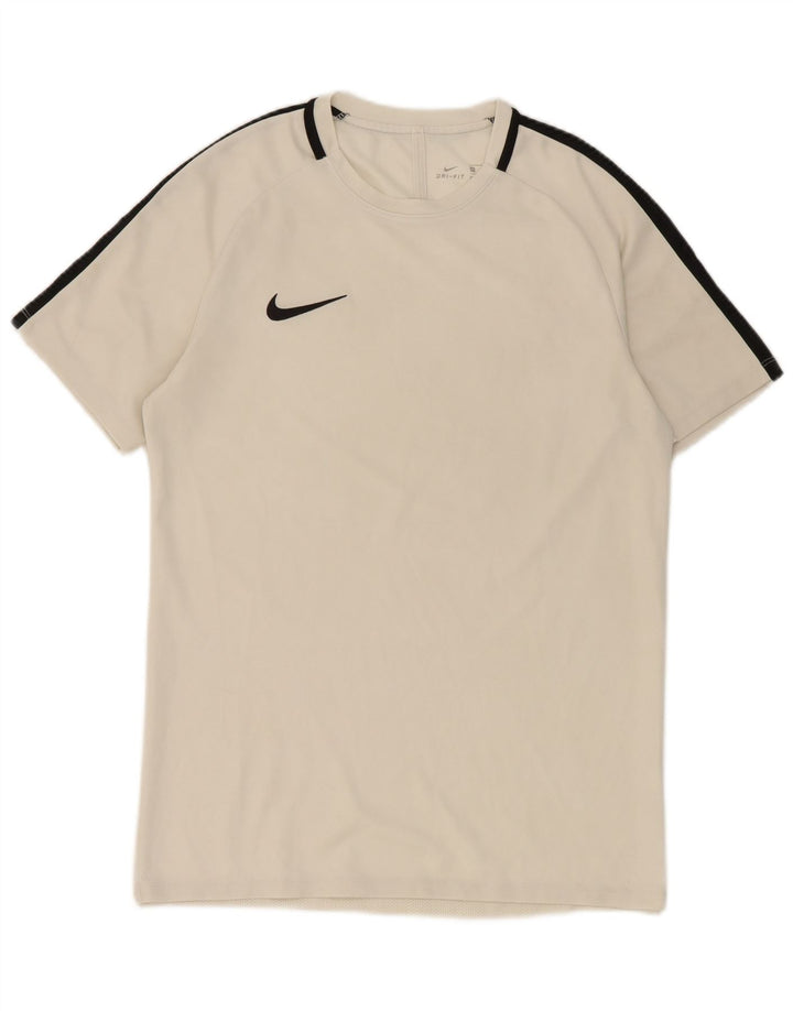 Maglietta Nike Dri Fit da uomo, colore bianco medio