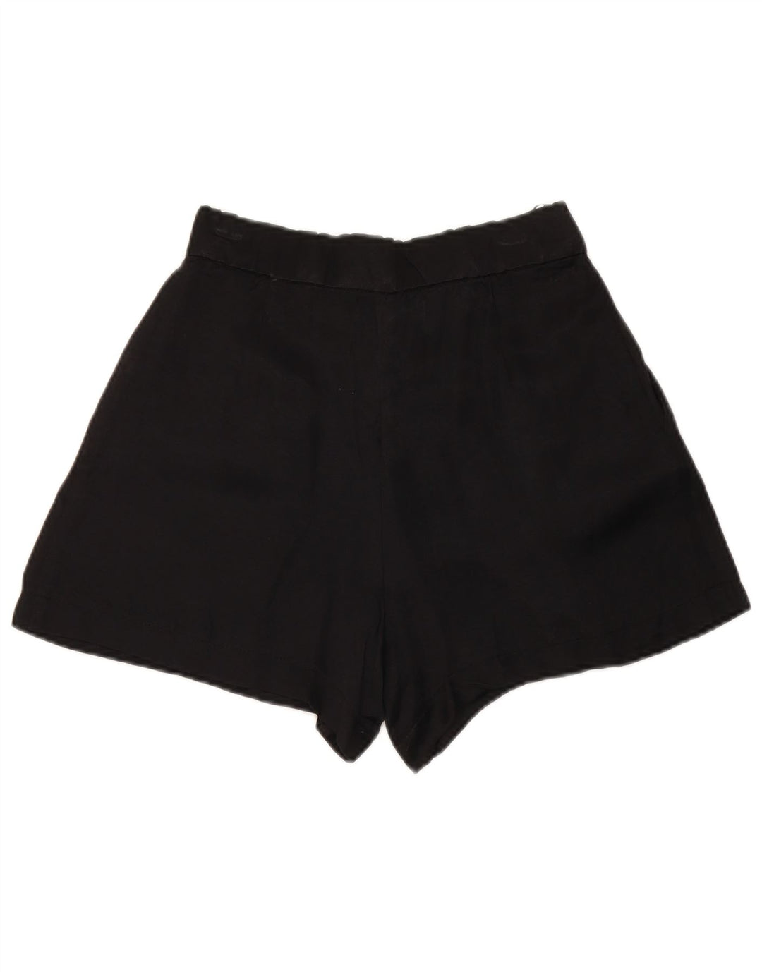 Pantaloncini chino con pegging da donna ZARA XS W24 neri modal