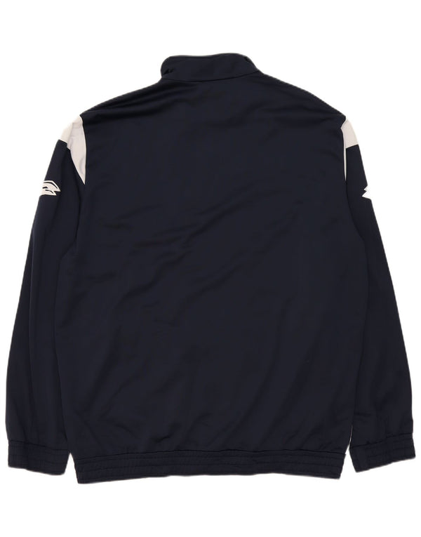 Giacca da tuta da uomo Lotto XL Colorblock blu navy