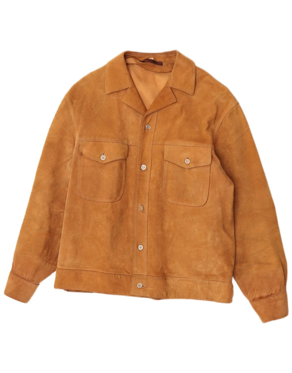 Giacca in pelle scamosciata da uomo Striwa EU 48 Beige medio