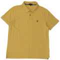 Polo da uomo Lyle & Scott grande in cotone giallo