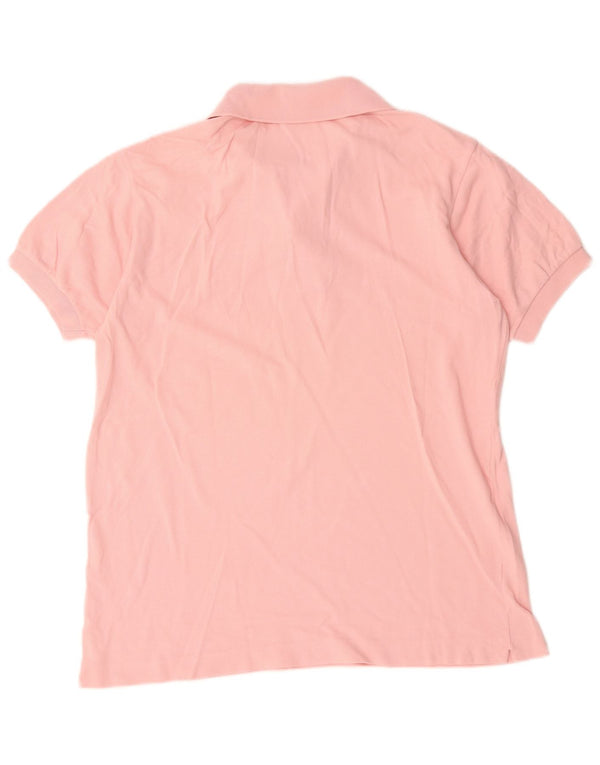 Polo da uomo Lacoste taglia 5 grande in cotone rosa
