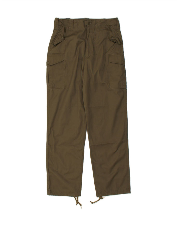 Pantaloni cargo dritti da uomo VINTAGE W30 L30 Cachi