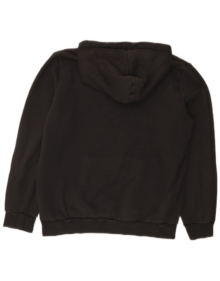 Felpa con cappuccio grafica da uomo Puma, cotone nero medio