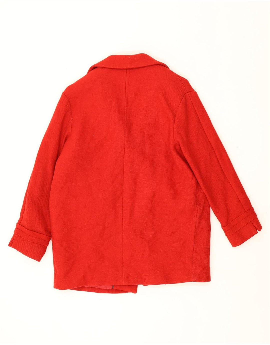 Cappotto Zara Bambina 13-14 Anni Acetato Rosso
