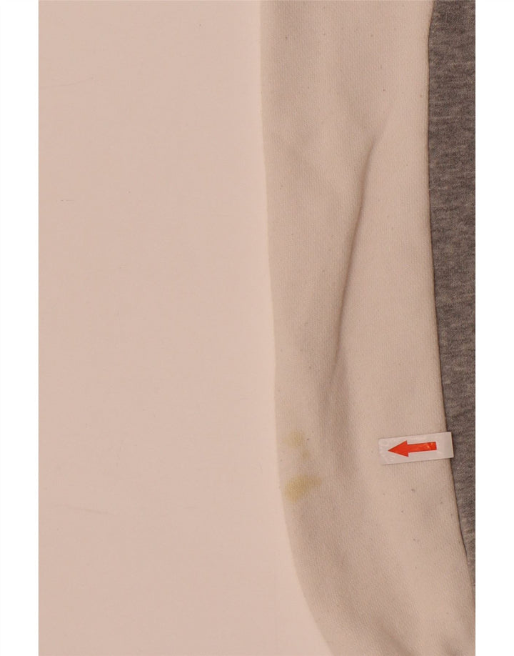 Pantaloni da tuta Nike da uomo, pantaloni da jogging, piccoli, in cotone color block grigio