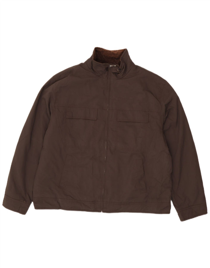 Giubbotto bomber da uomo Marks & Spencer UK 44 2XL Poliammide marrone
