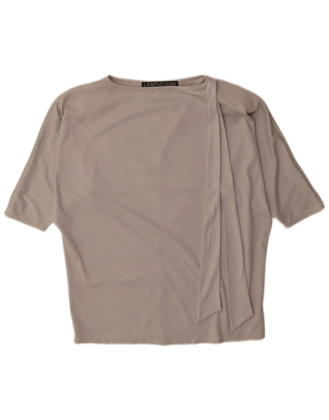 Camicetta vintage da donna Top UK 18 XL Grigio