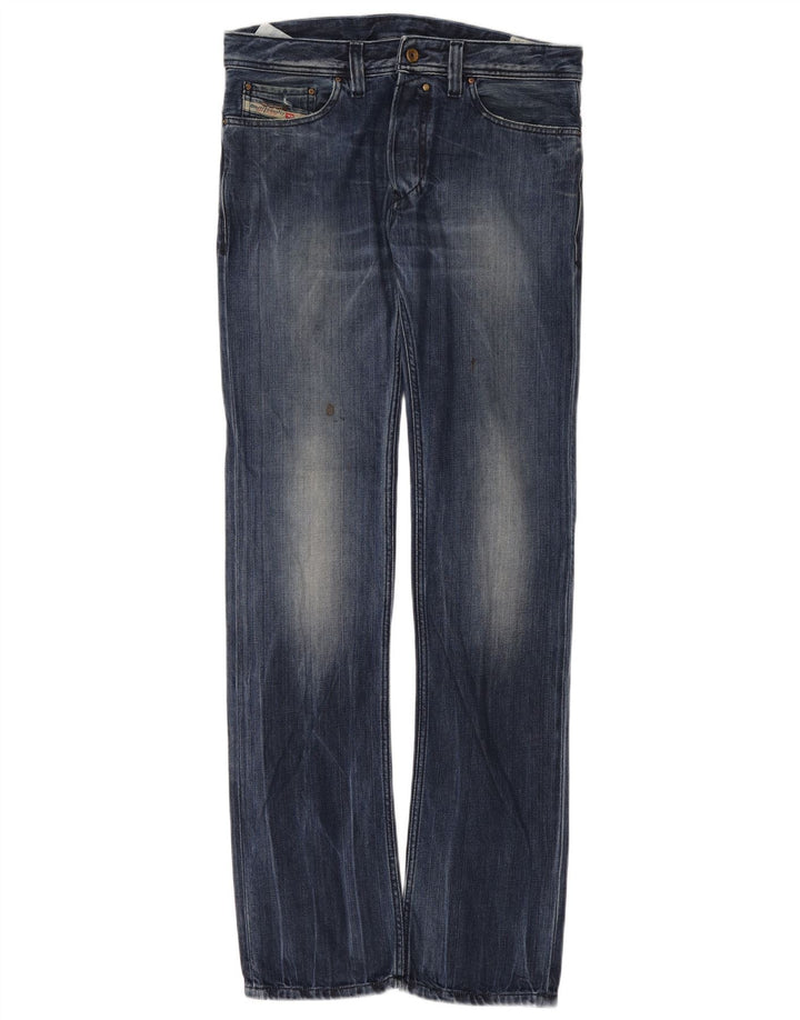 Jeans dritti da uomo Diesel Safado W30 L34 cotone blu