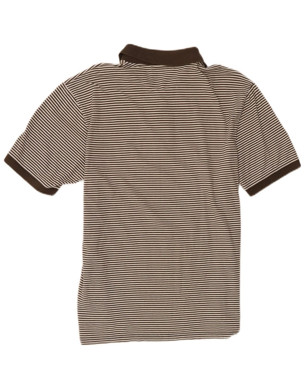 Polo da uomo Hugo Boss XL in cotone gessato kaki