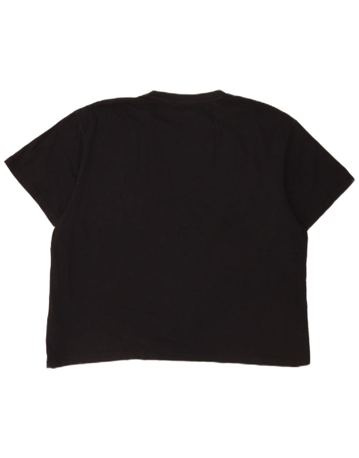 T-shirt da uomo Wrangler Top grande in cotone nero