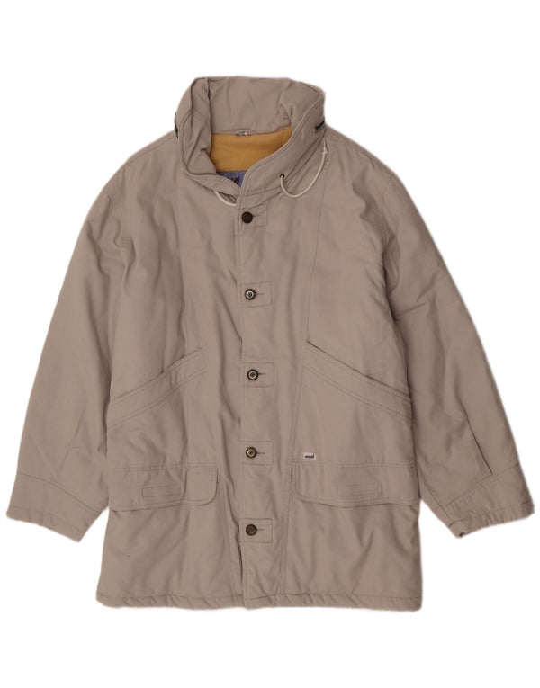 Giacca a vento da uomo vestibilità ampia con cappuccio C&A EU 48 beige medio classico